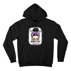 International Women Day 8 March 2024 Inspire Inclusion Tall Hoodie