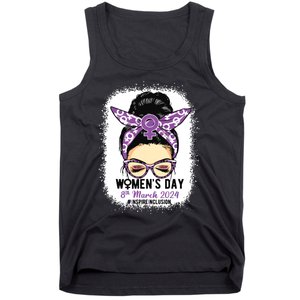 International Women Day 8 March 2024 Inspire Inclusion Tank Top