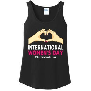 International Women Day 2024 8 March Iwd Inspire Inclusion Ladies Essential Tank