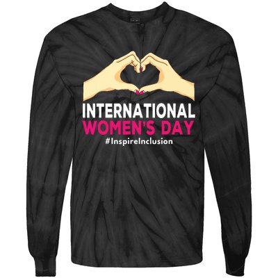 International Women Day 2024 8 March Iwd Inspire Inclusion Tie-Dye Long Sleeve Shirt