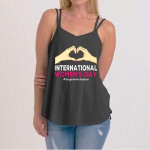 International Women Day 2024 8 March Iwd Inspire Inclusion Women's Strappy Tank