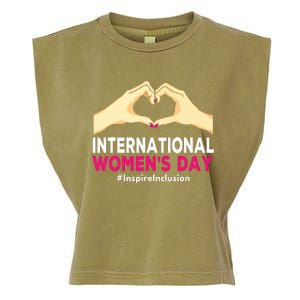 International Women Day 2024 8 March Iwd Inspire Inclusion Garment-Dyed Women's Muscle Tee