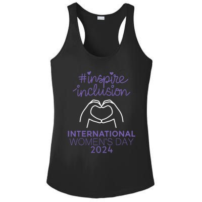 International Women Day 2024 8 March Iwd Inspire Inclusion Ladies PosiCharge Competitor Racerback Tank