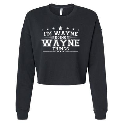 Im Wayne Doing Wayne Things Cropped Pullover Crew