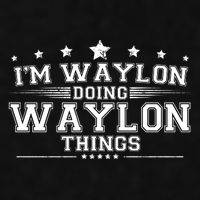 Im Waylon Doing Waylon Things Ladies PosiCharge Tri-Blend Wicking Tank
