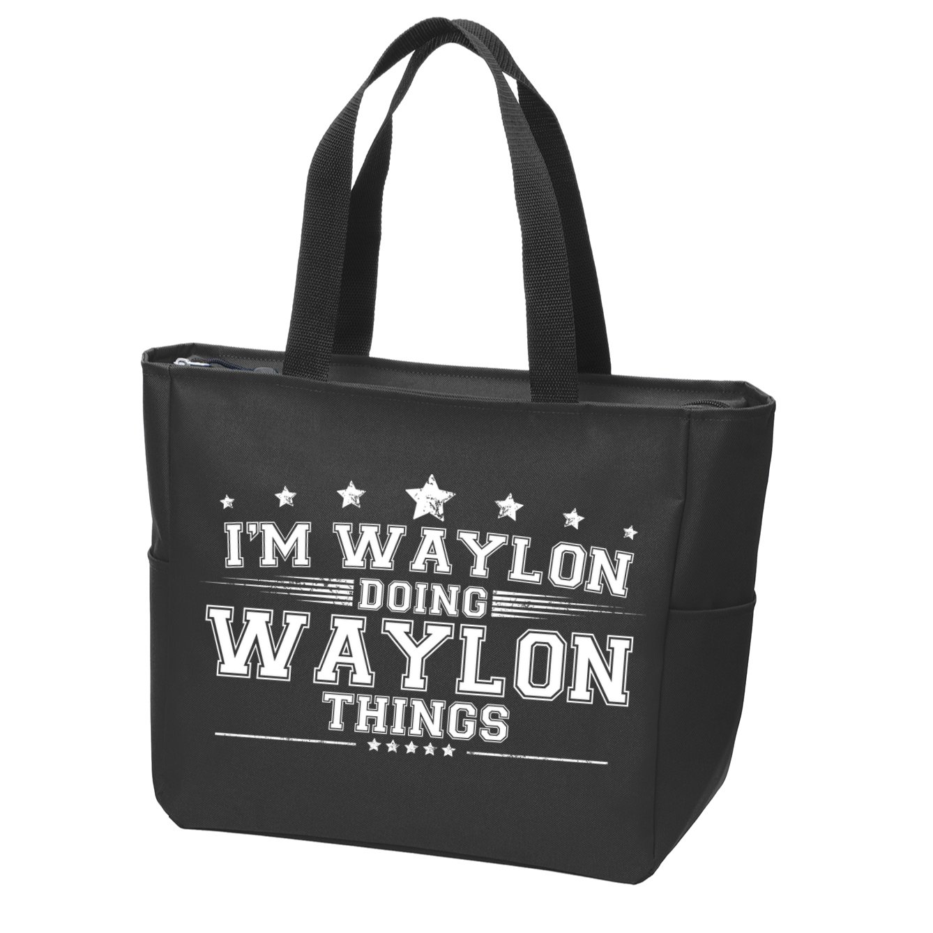 Im Waylon Doing Waylon Things Zip Tote Bag