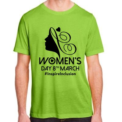 International Women Day 2024 8 March Iwd Inspire Inclusion Adult ChromaSoft Performance T-Shirt