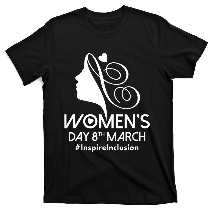 International Women Day 2024 8 March Iwd Inspire Inclusion T-Shirt