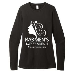 International Women Day 2024 8 March Iwd Inspire Inclusion Womens CVC Long Sleeve Shirt