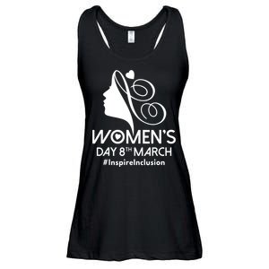 International Women Day 2024 8 March Iwd Inspire Inclusion Ladies Essential Flowy Tank