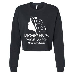 International Women Day 2024 8 March Iwd Inspire Inclusion Cropped Pullover Crew