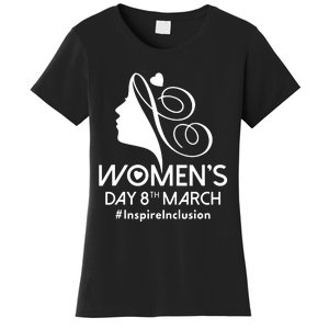 International Women Day 2024 8 March Iwd Inspire Inclusion Women's T-Shirt