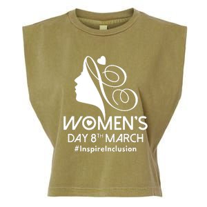 International Women Day 2024 8 March Iwd Inspire Inclusion Garment-Dyed Women's Muscle Tee