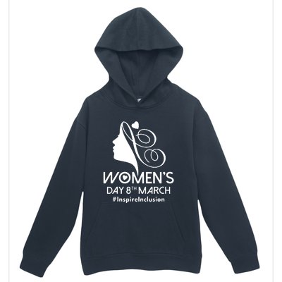 International Women Day 2024 8 March Iwd Inspire Inclusion Urban Pullover Hoodie