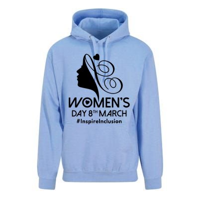 International Women Day 2024 8 March Iwd Inspire Inclusion Unisex Surf Hoodie