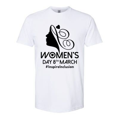 International Women Day 2024 8 March Iwd Inspire Inclusion Softstyle CVC T-Shirt