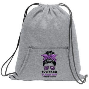 International Women Day 2024 Inspire Inclusion 8 March 24 Sweatshirt Cinch Pack Bag