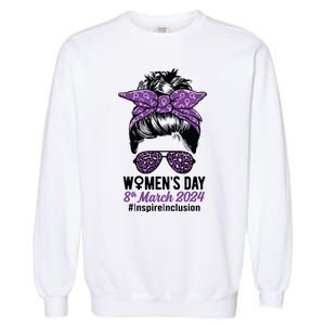 International Women Day 2024 Inspire Inclusion 8 March 24 Garment-Dyed Sweatshirt