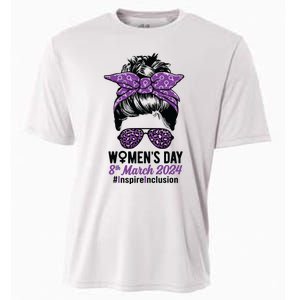 International Women Day 2024 Inspire Inclusion 8 March 24 Cooling Performance Crew T-Shirt