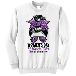 International Women Day 2024 Inspire Inclusion 8 March 24 Sweatshirt