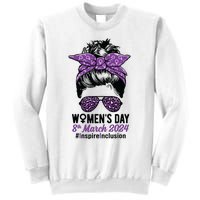 International Women Day 2024 Inspire Inclusion 8 March 24 Sweatshirt