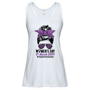 International Women Day 2024 Inspire Inclusion 8 March 24 Ladies Essential Flowy Tank