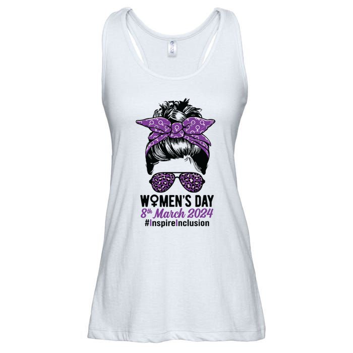 International Women Day 2024 Inspire Inclusion 8 March 24 Ladies Essential Flowy Tank