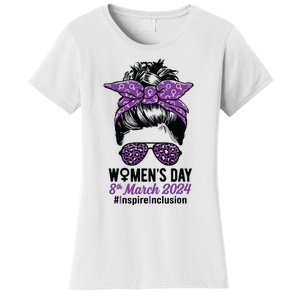 International Women Day 2024 Inspire Inclusion 8 March 24 Women's T-Shirt