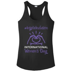 International Women Day 2024 Inspire Inclusion 8 March Ladies PosiCharge Competitor Racerback Tank