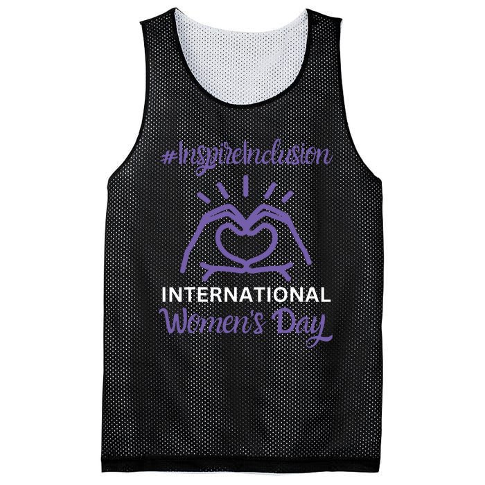 International Women Day 2024 Inspire Inclusion 8 March Mesh Reversible Basketball Jersey Tank