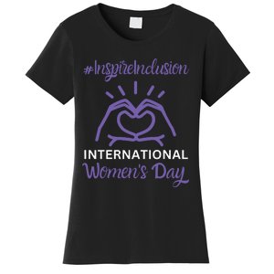 International Women Day 2024 Inspire Inclusion 8 March Women's T-Shirt