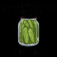 I Would Dropkick A Child For A Pickle Gift Drawstring Bag