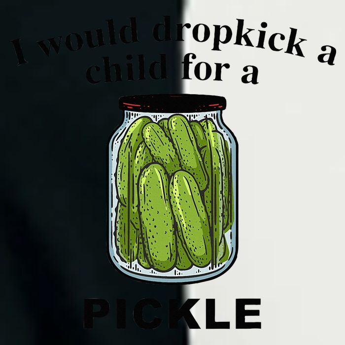 I Would Dropkick A Child For A Pickle Infant Baby Jersey Bodysuit