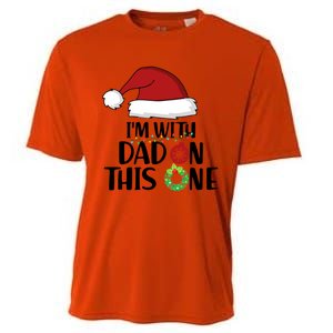 IM With Dad On This One Santa Matching Family Christmas Gift Cooling Performance Crew T-Shirt