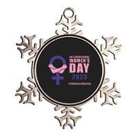 International Wo Day March 8 EmbraceEquity Metallic Star Ornament