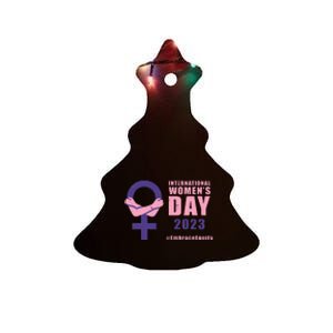 International Wo Day March 8 EmbraceEquity Ceramic Tree Ornament