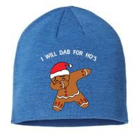 I Will Dab For Ho Ho HoS Gingerbread Ugly Christmas Sweater Great Gift Sustainable Beanie