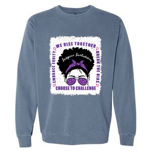 International Womens_ Day 2024 Inspire Inclusion 8 March Garment-Dyed Sweatshirt