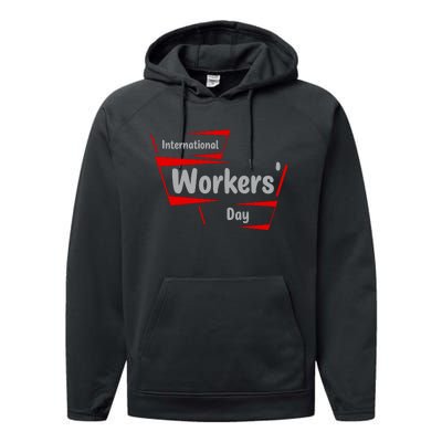 International Worker's Day Performance Fleece Hoodie