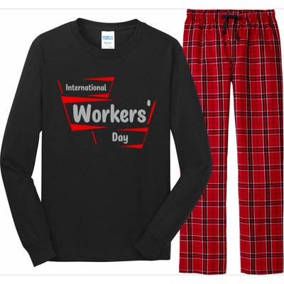 International Worker's Day Long Sleeve Pajama Set