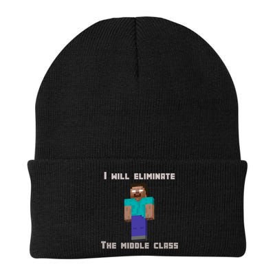 I Will Eliminate The Middle Class Herobrine Knit Cap Winter Beanie