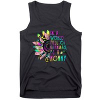 In World Full Of Grandmas Be A Nonny Sunflower Mother's Day Tank Top