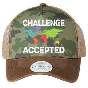 International World Flags Flags World Map Legacy Tie Dye Trucker Hat