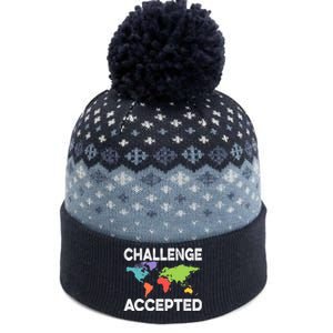 International World Flags Flags World Map The Baniff Cuffed Pom Beanie