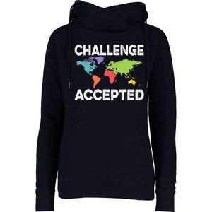 International World Flags Flags World Map Womens Funnel Neck Pullover Hood