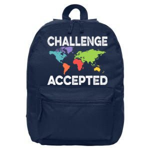 International World Flags Flags World Map 16 in Basic Backpack