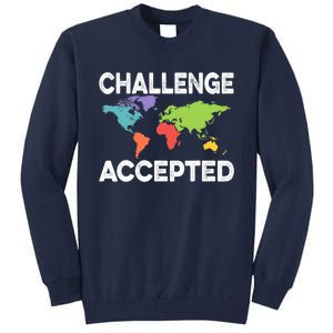 International World Flags Flags World Map Tall Sweatshirt