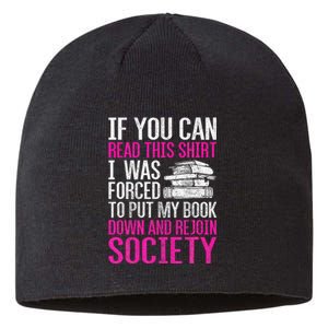 I Was Forced To Put My Book Down Reading Sustainable Beanie