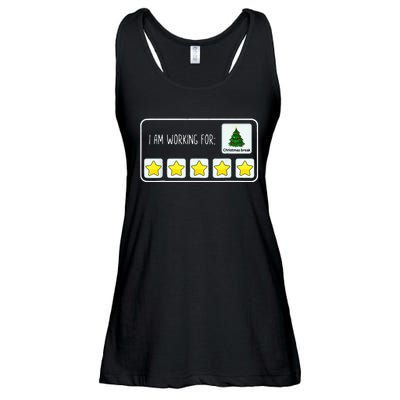 IM Working For Christmas Break 5 Stars Christmas Teacher Ladies Essential Flowy Tank