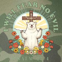 I Will Fear No Evil - Psalm 23 Legacy Tie Dye Trucker Hat